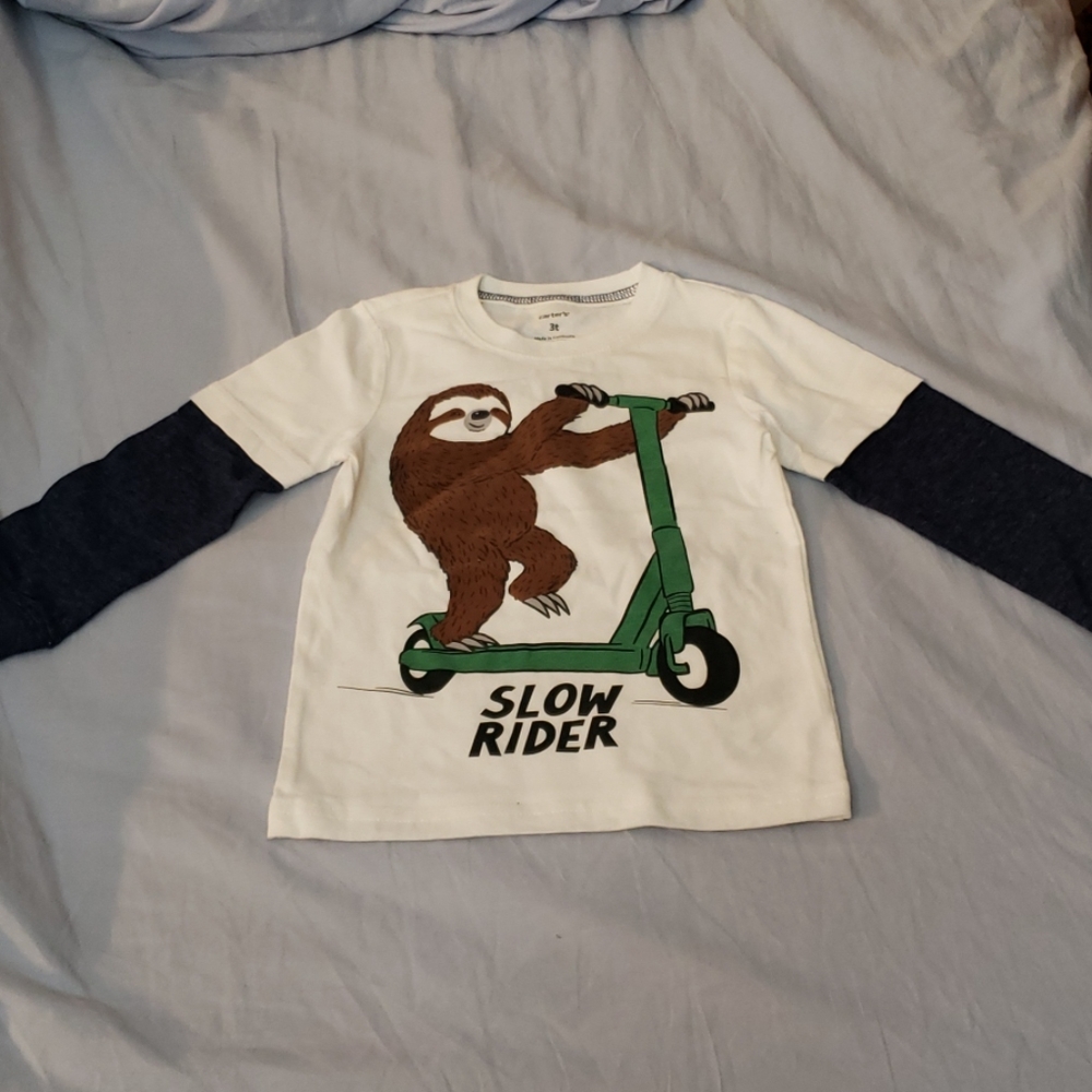 👌Carter's Kids tee with sloth👌